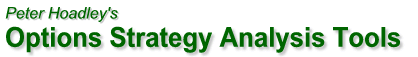 Peter Hoadley's
Options Strategy Analysis Tools